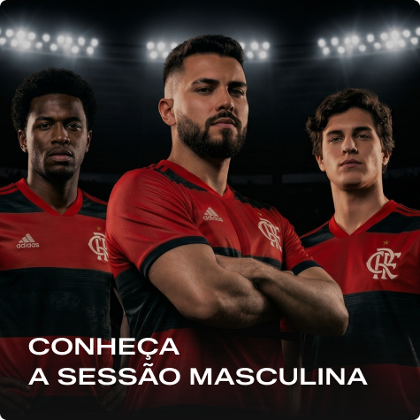 Sessão masculina da linha Manto